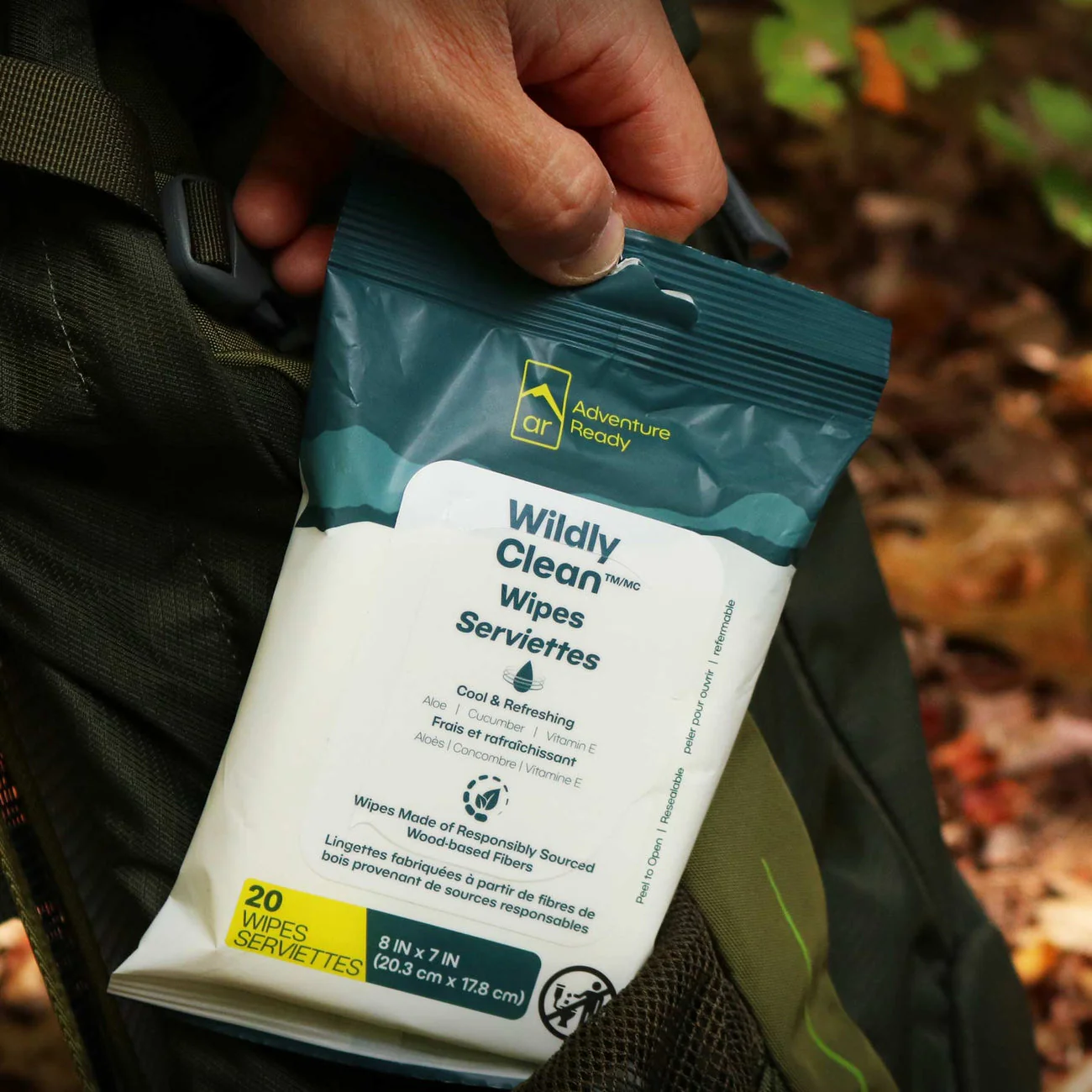 Adventure Ready Wildly Clean Wipes - Image 3