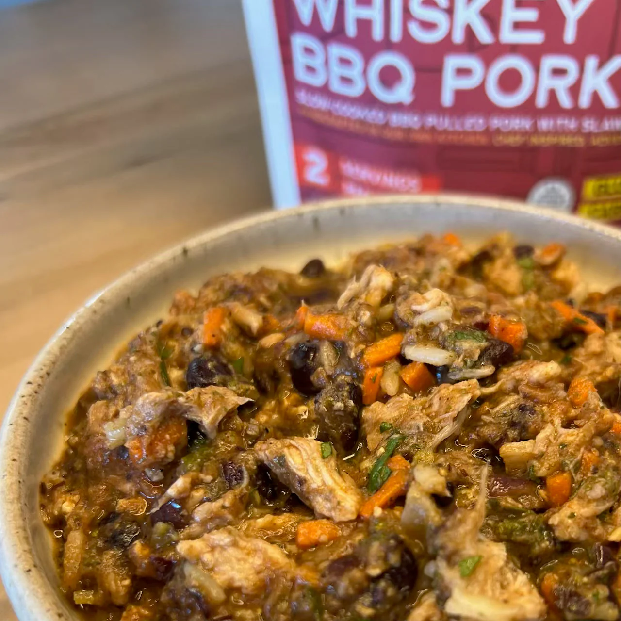 BBQ Pulled Pork w/ Whiskey Glaze & Slaw - Image 4