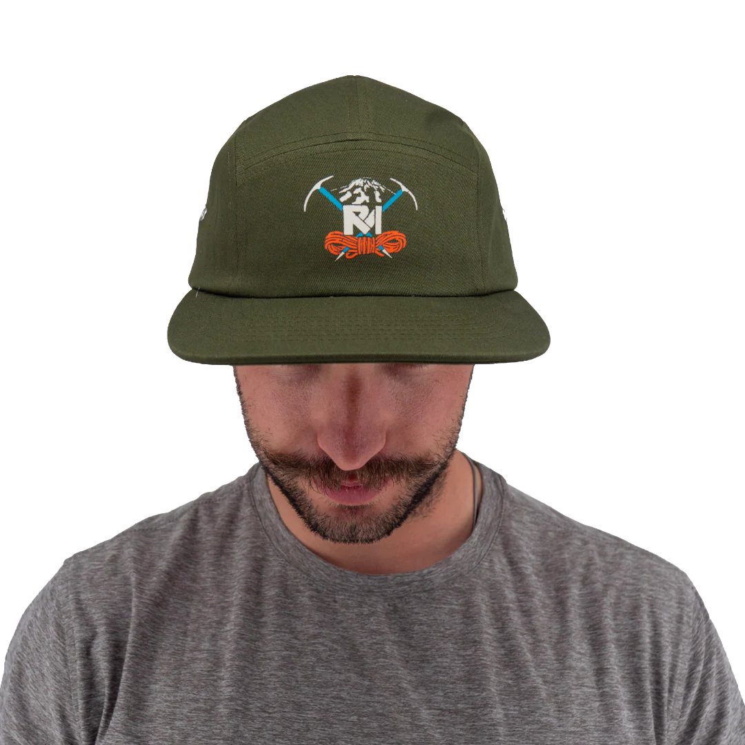 RMI Crossed Ice Axe 5-Panel Hat - Image 5