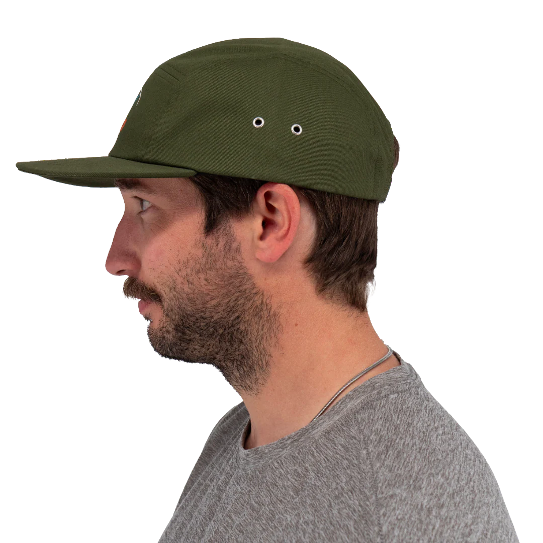 RMI Crossed Ice Axe 5-Panel Hat - Image 6