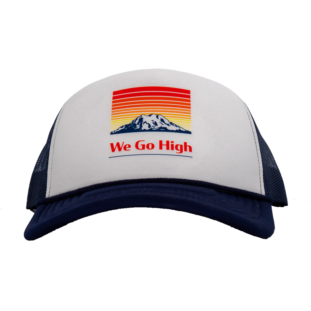 Sunset We Go High Trucker Hat - Image 4